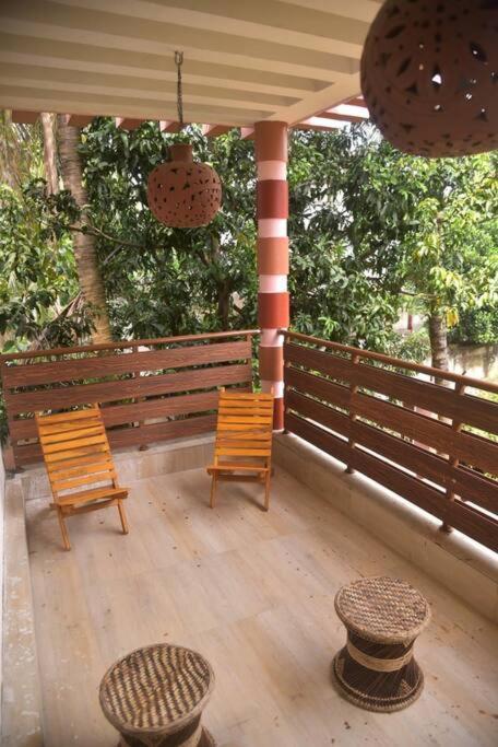 Villa Abode Of Peace à Bolpur Extérieur photo